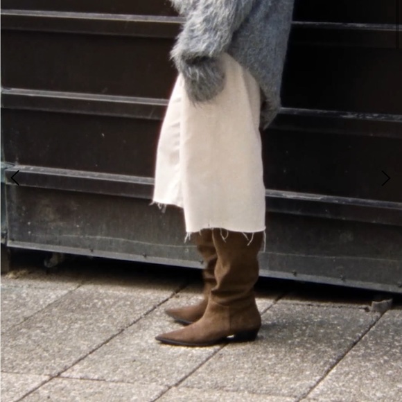 Cassie Tall Vagabond Slouch Boot in Mocha Brown - Picture 8 of 16